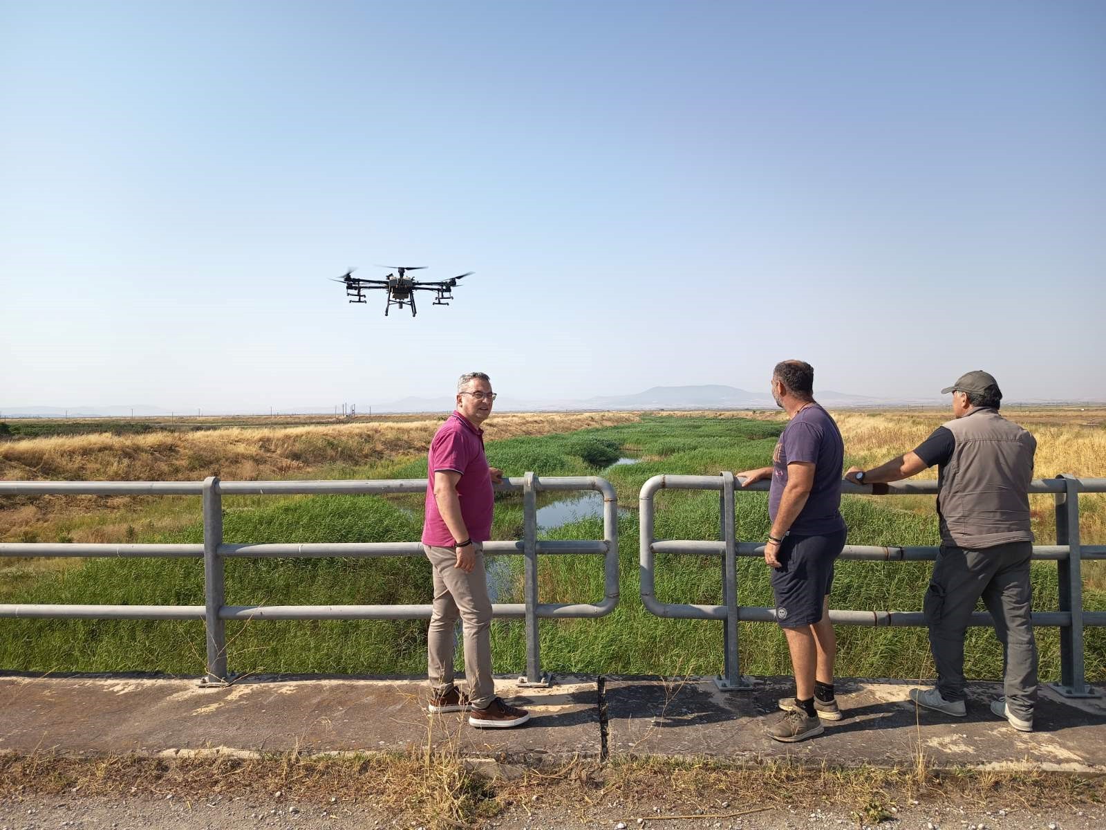 Mε χρήση drone η καταπολέμηση κουνουπιών
